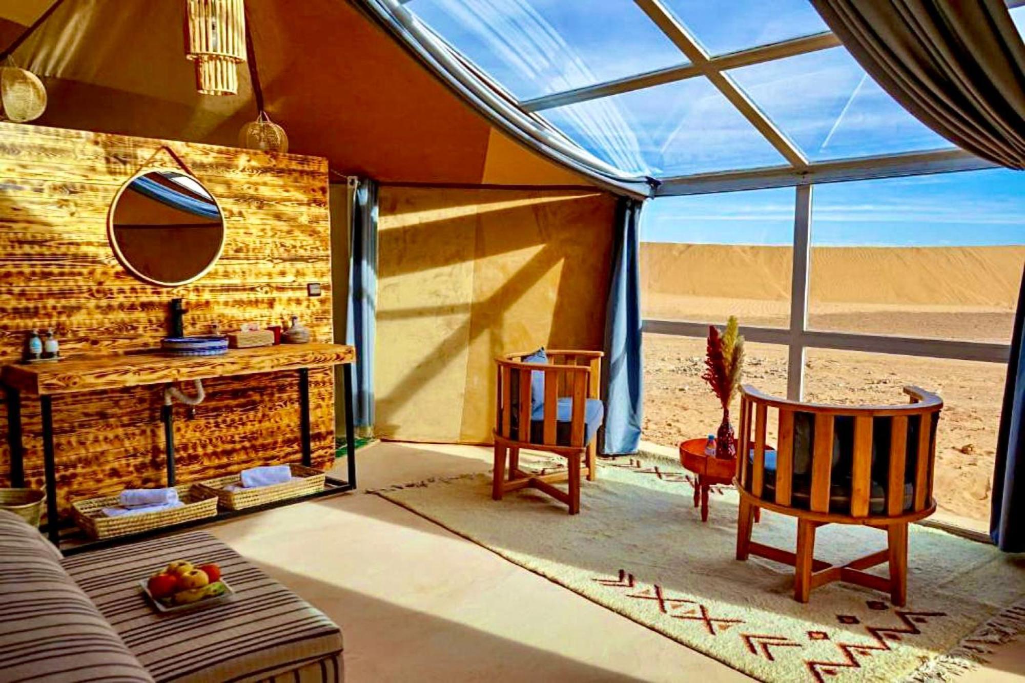 Sky View Camp Merzouga Exterior foto