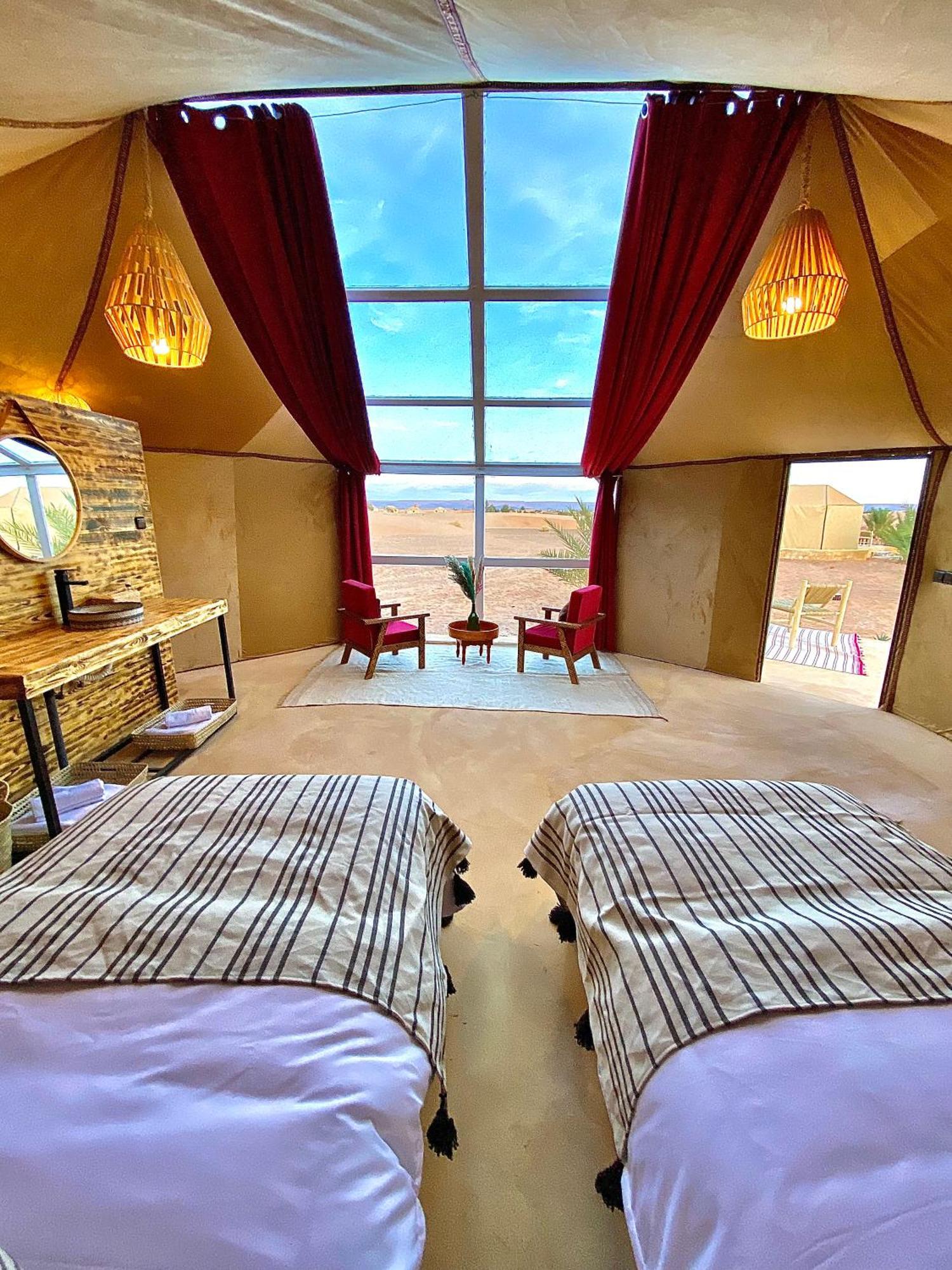 Sky View Camp Merzouga Exterior foto
