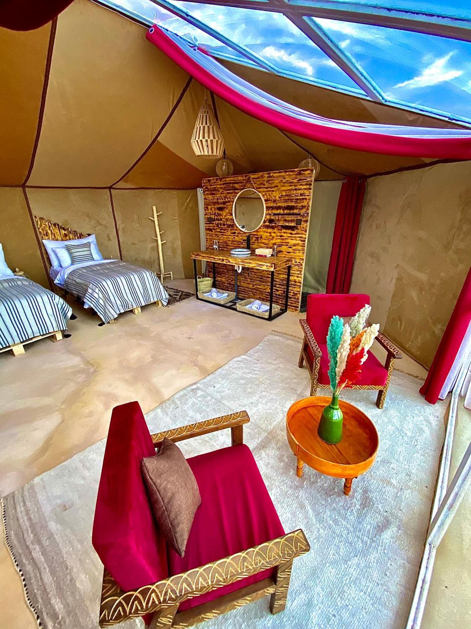 Sky View Camp Merzouga Exterior foto