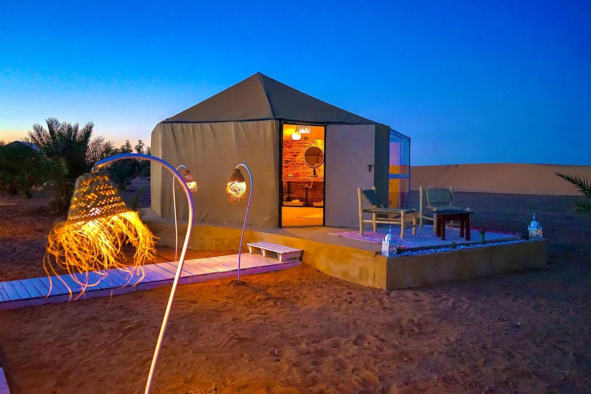 Sky View Camp Merzouga Exterior foto