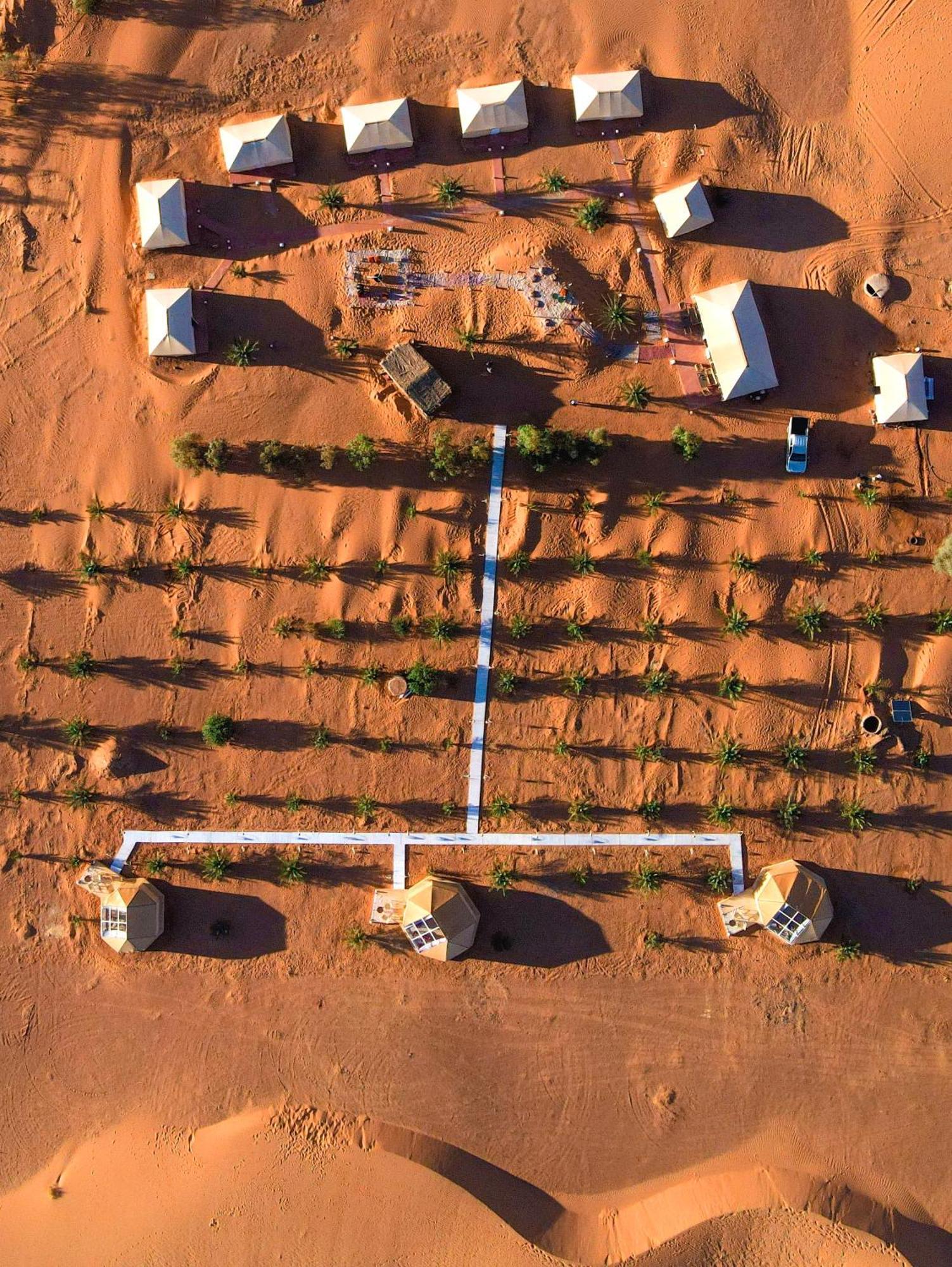 Sky View Camp Merzouga Exterior foto